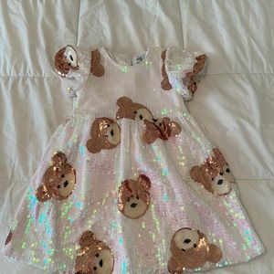 Sequin Bear dress